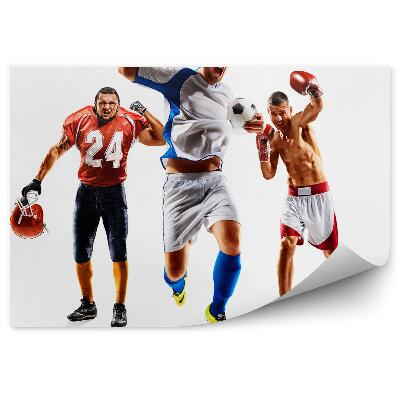 Fototapet perete Colaj de sporturi fotbal fotbal american fotbal american box