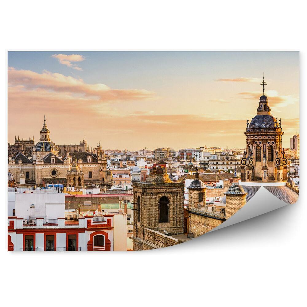 Fototapet pentru perete Panorama orașului Sevilla Spania
