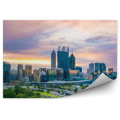 Decor fototapet Australia oraș orizontul orașului natura vegetație