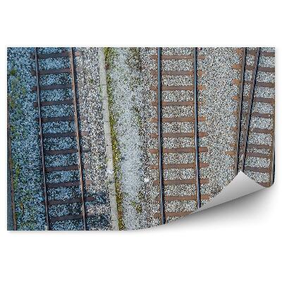 Fototapet vintage Vedere aeriană a pistelor