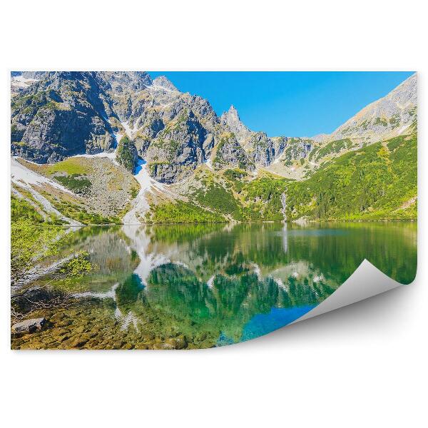 Fototapet pentru perete Morskie Oko, Apă Verde Smarald