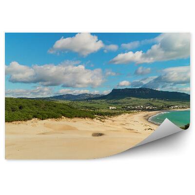 Fototapet pentru perete Ocean Dune Deșert Munți Plante Natura Cer Nori Bologna Spania