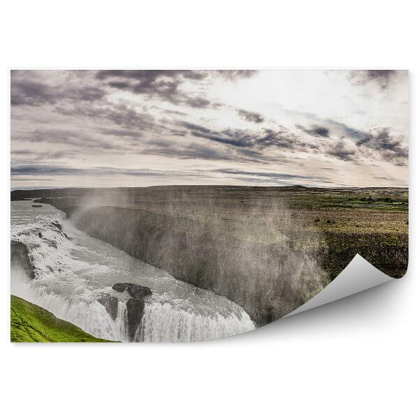 Fototapet pentru perete Cascada panoramică cale verde turism