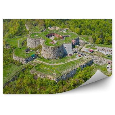 Decor fototapet Vedere Aeriană Munți Păduri Plante Verzi Sudeți