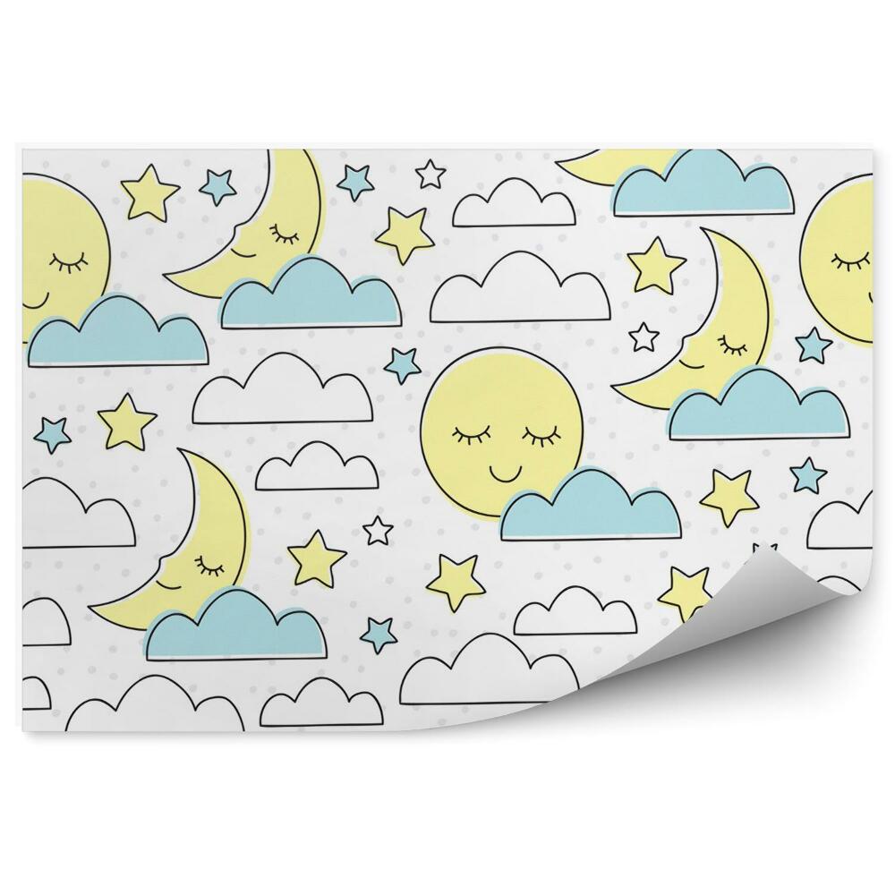 Fototapet pentru perete Nor de lună