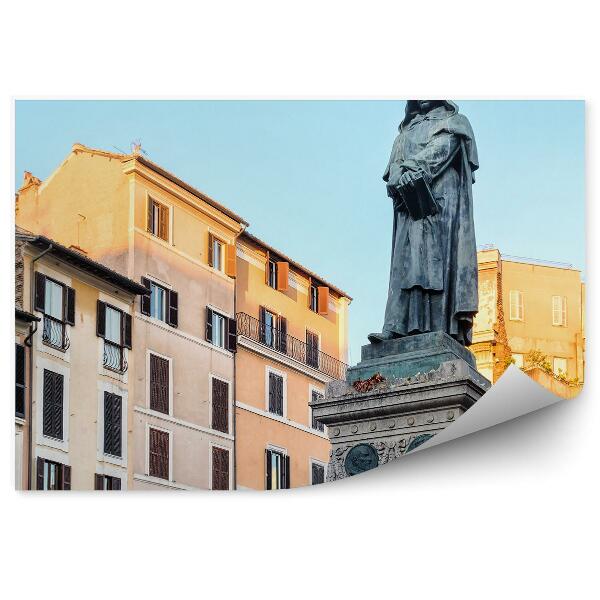 Fototapet pentru perete Clădiri Monument Giordano Bruno Roma Italia