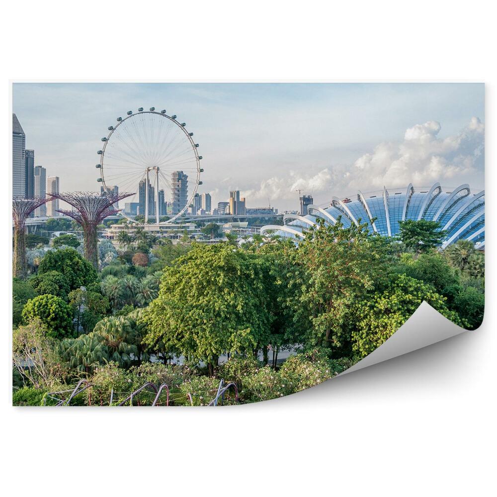 Fototapet Arhitectura parcului orașul Singapore