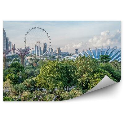 Fototapet Arhitectura parcului orașul Singapore