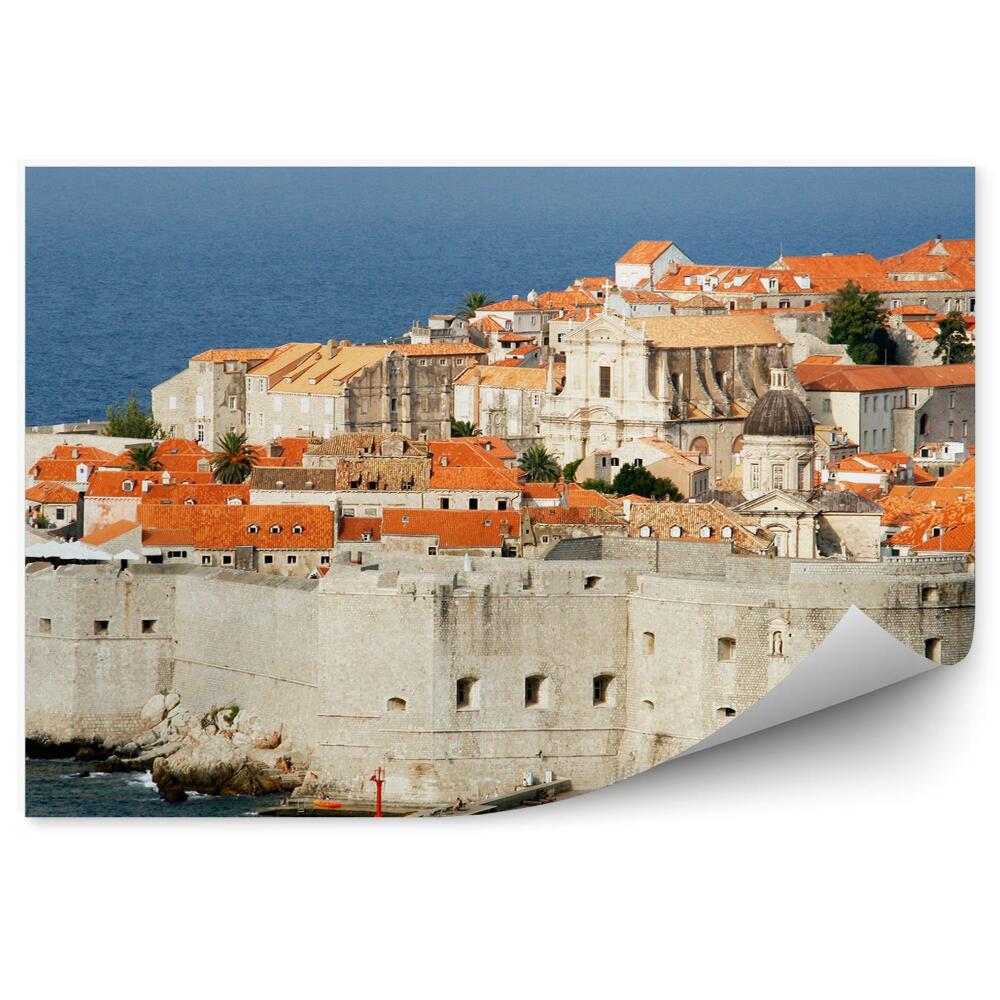 Fototapet perete Fort Of Saint John Dubrovnik Oraș Vechi Mare Croația