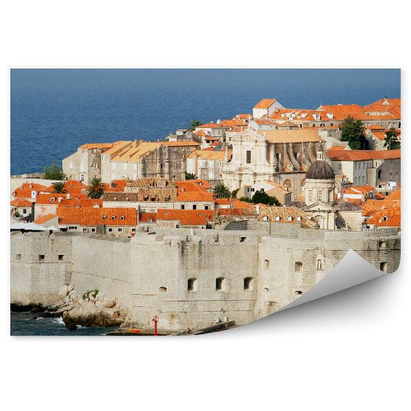 Fototapet perete Fort Of Saint John Dubrovnik Oraș Vechi Mare Croația