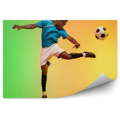 Fototapet pentru perete Fotbal jucător de fotbal