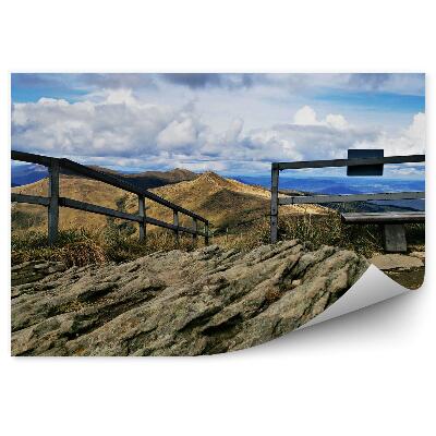 Fototapet perete Peisajul Zonelor De Vârf De Munte