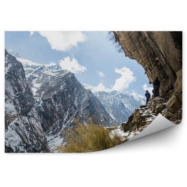 Fototapet perete Escaladarea Pe Piscurile Munților Himalaya