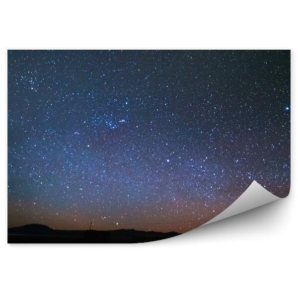 Fototapet Stelele Strălucesc Universul Albastru Ținutul Andin Bolivia