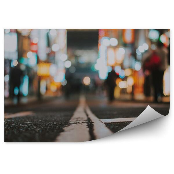 Decor fototapet Lumini Strada Strada Tokyo