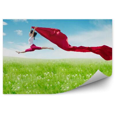 Decor fototapet Dansatoare din poiana naturii