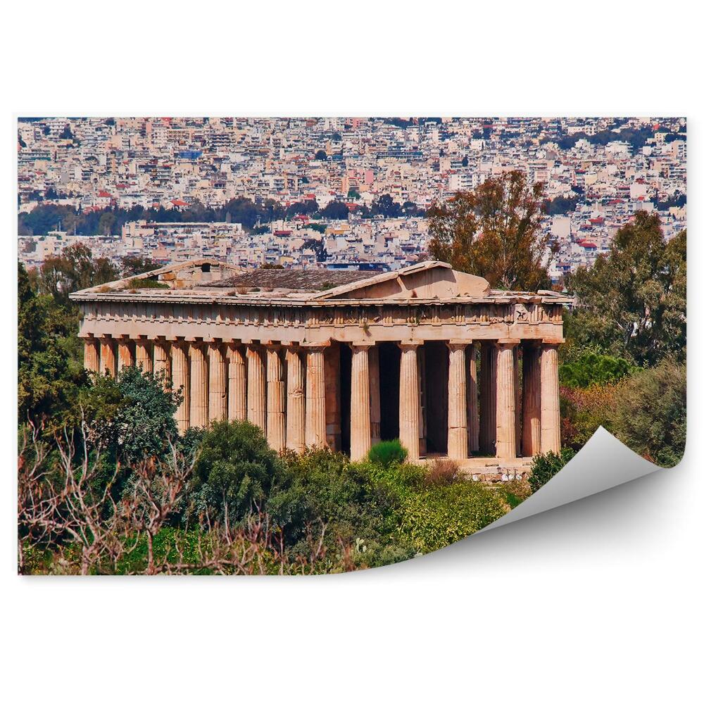 Fototapet pentru perete Grecia templu monument panoramă oraș