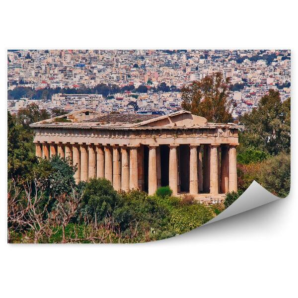 Fototapet pentru perete Grecia templu monument panoramă oraș