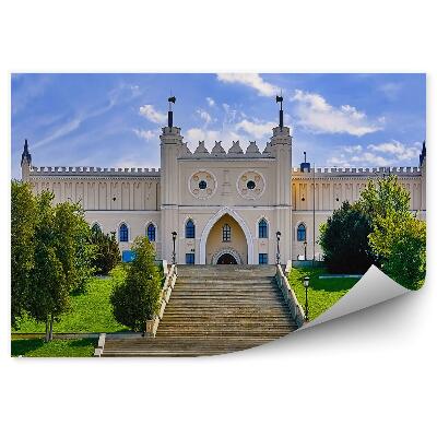 Decor fototapet Poarta principală a castelului Lublin scara de intrare a castelului Lublin