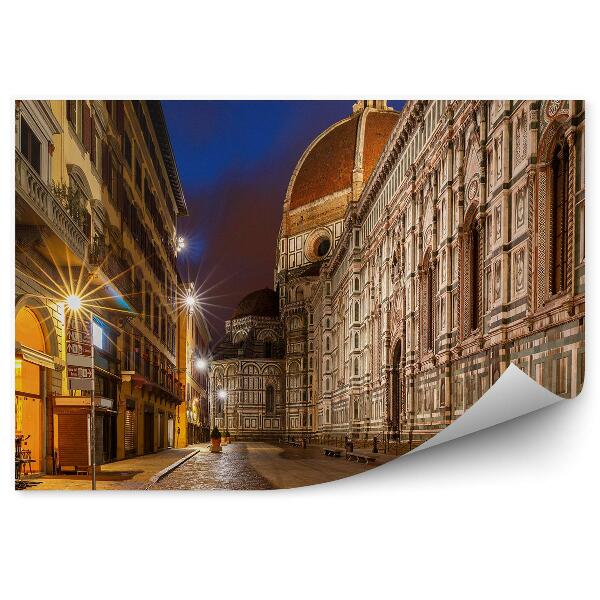 Fototapet vintage Clădiri Din Piața Michelangelo Strada Luminii Din Florența