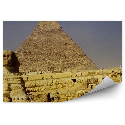 Fototapet pentru perete Turism oameni de călătorie piramide