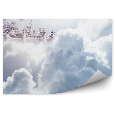 Fototapet vintage Cer Zburător Abstract Printre Norii De Furtună