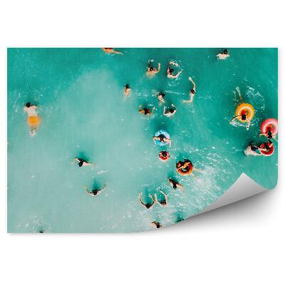 Fototapet perete Vedere Aeriană A Oamenilor De Apă Oceanică