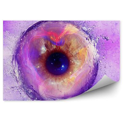 Fototapet vintage Ochi De Apă Colorat