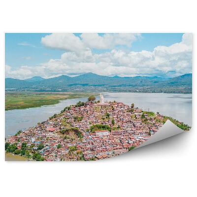 Fototapet perete Vedere Frumoasă Asupra Naturii Arhitecturii Insulei