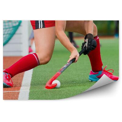 Fototapet Acțiune de hochei