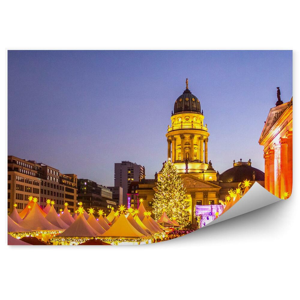 Decor fototapet Piața De Crăciun Piața Din Berlin