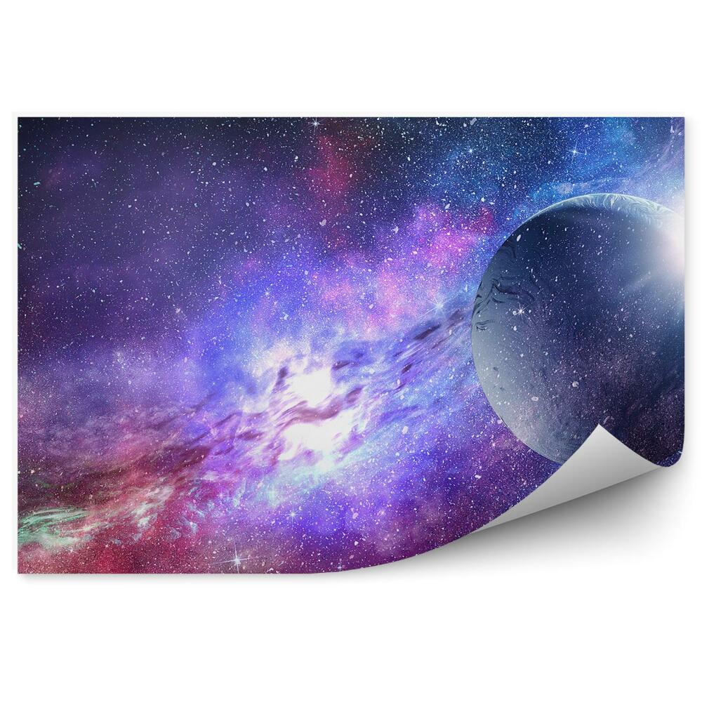 Decor fototapet Planetă Galaxie Calea Lactee Cer Stele Univers Cosmic