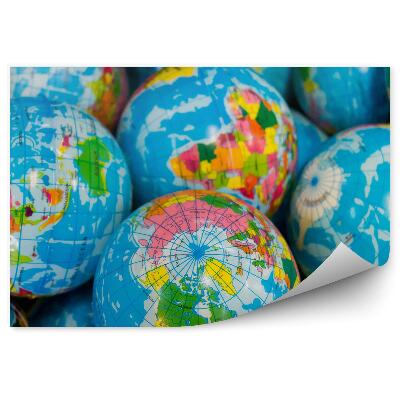 Fototapet vintage Glob pământ planetă geografia