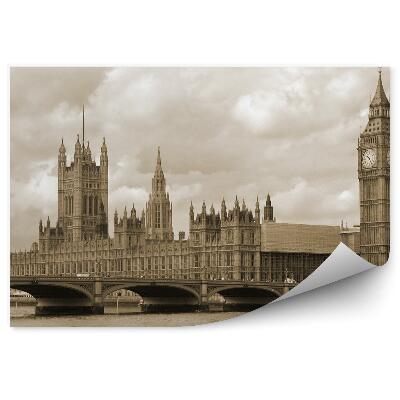 Fototapet pentru perete Westminster Londra Big Ben Sepia
