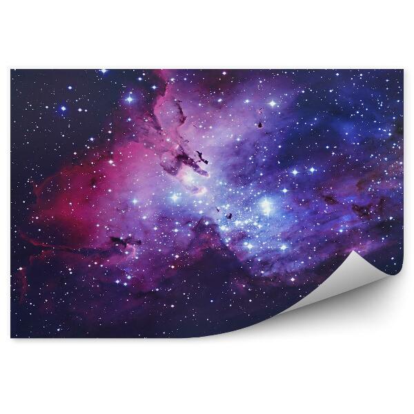 Fototapet perete Model De Galaxie Multicolor De Stele Din Spațiul Cosmic