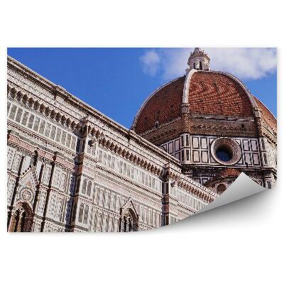 Fototapet pentru perete Catedrala Santa Maria Del Fiore Florența Cer Nori