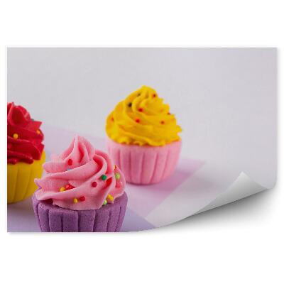 Decor fototapet Brichete decorative cu zahăr multicolore