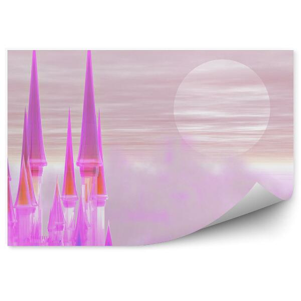 Decor fototapet Castelul Pink Moon