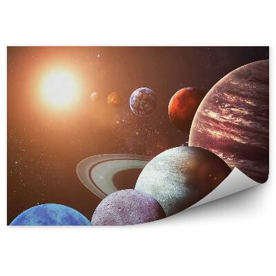 Fototapet pentru perete Planete Stele Soare Sistemul Solar