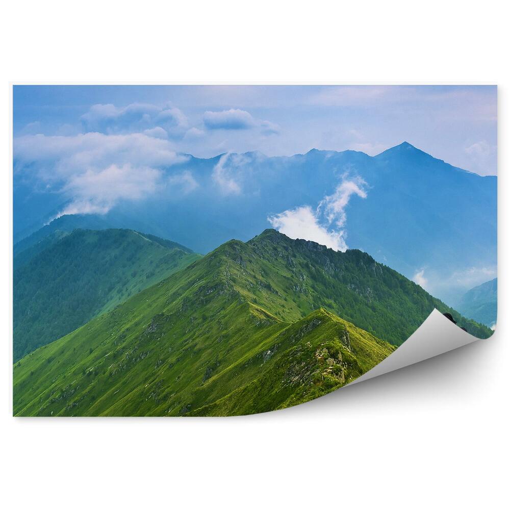 Fototapet Fotograf Munți Verde Natură Cer Nori