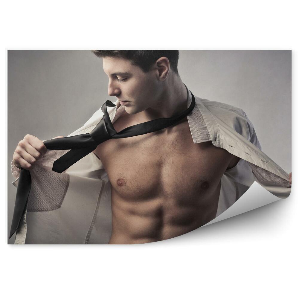 Fototapet perete Cămașă de corp de bărbat musculos