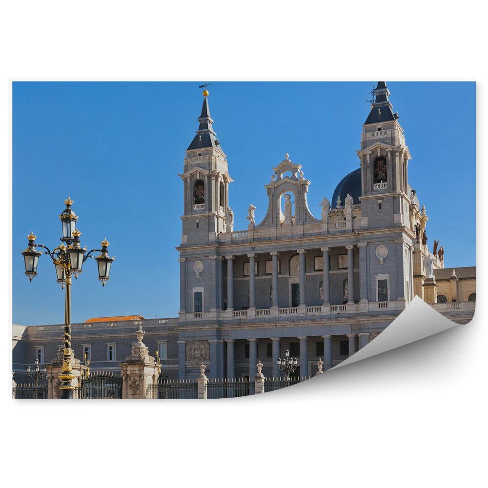 Fototapet Madrid catedrala almudena spania arhitectura