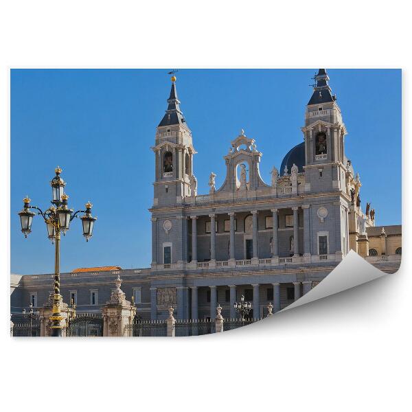 Fototapet Madrid catedrala almudena spania arhitectura