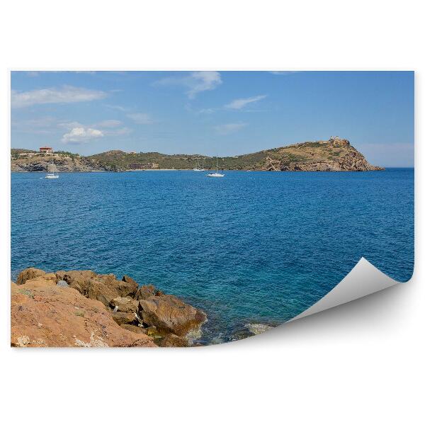 Fototapet perete Sounio peisaj attica grecia