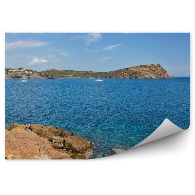 Fototapet perete Sounio peisaj attica grecia