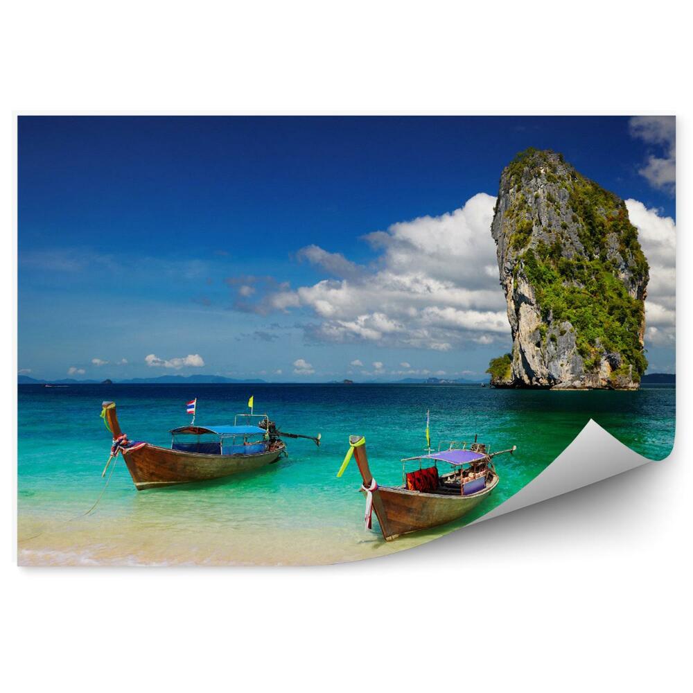 Fototapet Plaja Tropicala De La Marea Andaman, Thailanda