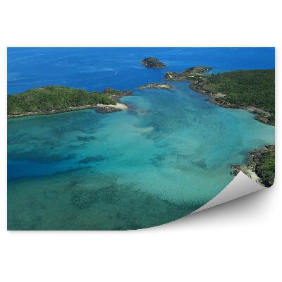 Fototapet perete Roci verzi de pe insula Australia