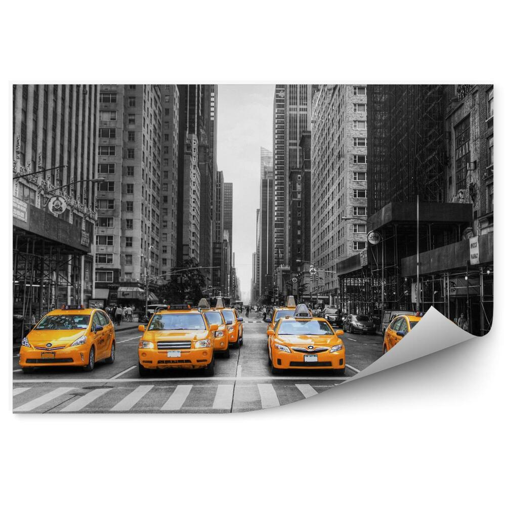 Fototapet pentru perete Alee de la un taxi în New York