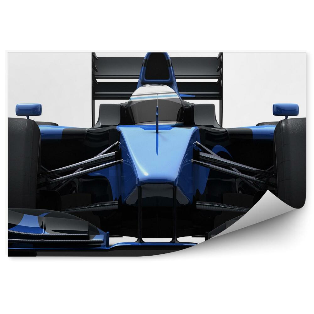 Decor fototapet Formula 1 masina albastru