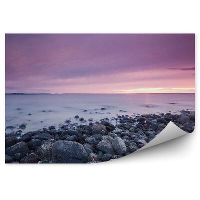 Fototapet perete Apa Cu Pietre De La Marea Baltică